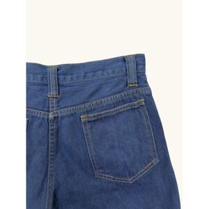 Vintage Acme High Waisted Denim Shorts Medium Wash Blue Cotton Womens 26 Waist